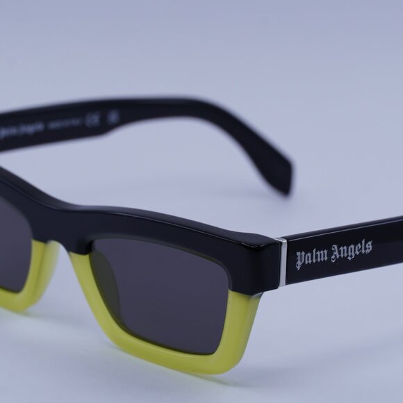 Palm Angels PERI108 MELROSE 1807 Sunglasses Black Cat Eye Frame, Grey Lenses - Picture 3 of 9